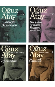Eylembilim - Günlük - Bir Bilim Adamının Romanı - Korkuyu Beklerken / Oğuz Atay Set 4 Kitap