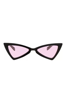 Krazzi Kelebek Siyah Kedi Güneş Gözlüğü- Pembe Cam Krazzi Kelebek Siyah Kedi Güneş Gözlüğü- Pembe Cam