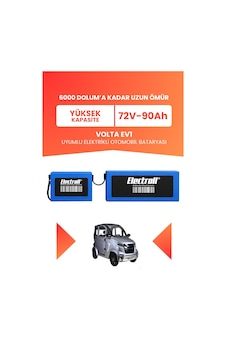 Volta Ev1 Uyumlu Batarya Yüksek Kapasite Lifepo4 72v 90ah Elektrikli Otomobil Bataryası Volta Ev1 Uyumlu Batarya Yüksek Kapasite Lifepo4 72v 90ah Elektrikli Otomobil Bataryası