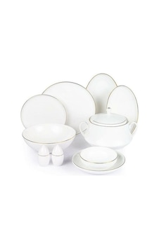 Roy King Gold Thin 55 Parça Bone China Dsn048 Roy King Gold Thin 55 Parça Bone China Dsn048