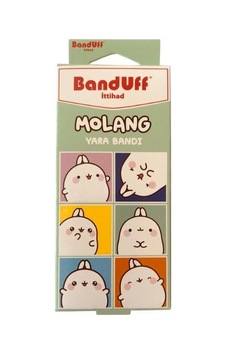 Banduff Yara Bandı 10 Lu - Molang - Green Banduff Yara Bandı 10 Lu - Molang - Green