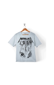 Metallica Kirk Ouija Board Guitar Rock Gitar Çocuk Tişört 001