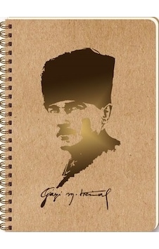 Keskin Color Funky Atatürk 16.5x22.5Cm Sert Kapak 100 Yaprak Çizgili Spiralli Defter Keskin Color Funky Atatürk 16.5x22.5Cm Sert Kapak 100 Yaprak Çizgili Spiralli Defter