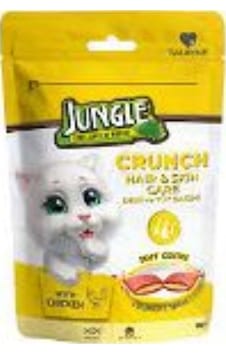 Crunch Kedi Ödül Maması Deri & Tüy Bakımı 60 Gr 10'lu Crunch Kedi Ödül Maması Deri & Tüy Bakımı 60 Gr 10'lu
