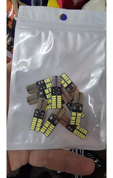 10 Adet T10 Beyaz Park Led Oto Ampul Güçlü Işık, 12v 10 Adet T10 Beyaz Park Led Oto Ampul Güçlü Işık, 12v