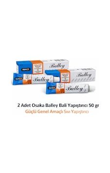 Northcity Osaka Balley Bali Sıvı Yapıştırıcı 50 Gr X 2 - Güçlü Ve Hızlı Kuruyan Çiftli Paket Northcity Osaka Balley Bali Sıvı Yapıştırıcı 50 Gr X 2 - Güçlü Ve Hızlı Kuruyan Çiftli Paket