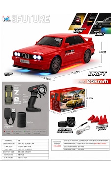 Whoosh Classic Legends 1:43 Rc Drift Arabalar, Efsaneler İçin Üretildi Kırmızı Whoosh Classic Legends 1:43 Rc Drift Arabalar, Efsaneler İçin Üretildi Kırmızı