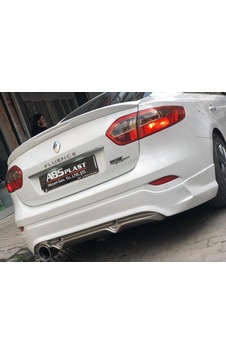 Renault Fluence Spoiler Fiber