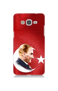 Samsung Galaxy Grand Prime Uyumlu Bayrak Ve Mustafa Kemal Atatürk Desenli Silikon Kılıf Samsung Galaxy Grand Prime Uyumlu Bayrak Ve Mustafa Kemal Atatürk Desenli Silikon Kılıf