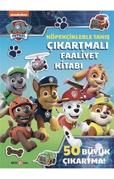 Paw Patrol Köpekçiklerle Tanış Çıkartmalı Faaliyet Kitabı / Sp... Paw Patrol Köpekçiklerle Tanış Çıkartmalı Faaliyet Kitabı / Sp...