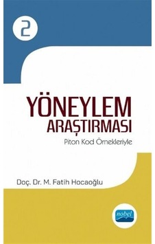 Yöneylem Araştırması 2  - Piton Kod Örnekleriyle  - M. Fatih Hocaoğlu  - Nobel Akademik Yayıncılık