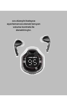 Kablosuz Şarj Destekli Hafif Ve Güçlü Kulaklık + Kablosuz Şarj Destekli Hafif Ve Güçlü Kulaklık +