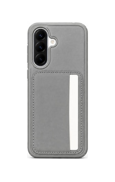 Cardx Samsung A37 Uyumlu Vegan Deri Kartlıklı Kamera Korumalı Kılıf Gri Cardx Samsung A37 Uyumlu Vegan Deri Kartlıklı Kamera Korumalı Kılıf Gri