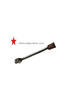 Spatül Kaşıklı Metal 15 Cm Eğitim Amaçlı Spatül Kaşıklı Metal 15 Cm Eğitim Amaçlı