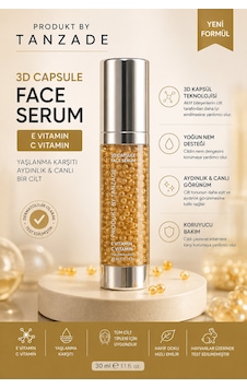 Produkt By Tanzade 3d Kapsüllü E Vitamini & C Vitamini Yüz Serumu 30 Ml Aydınlatıcı Ve Yaşlanma Karşıtı Bakım Produkt By Tanzade 3d Kapsüllü E Vitamini & C Vitamini Yüz Serumu 30 Ml Aydınlatıcı Ve Yaşlanma Karşıtı Bakım