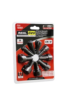 9 Parça - 5-13 Mm Manyetik Somun Sökme - Çatı Adaptörü 9 Parça - 5-13 Mm Manyetik Somun Sökme - Çatı Adaptörü