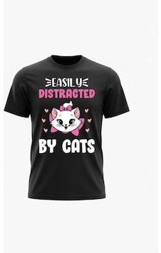 Urbantrendstore Kedili Tişört Kedi Baskılı Yarım Oversize Pamuklu Biskilet Ve Yuvarlak Yaka Tişört Tshirt Siyah Urbantrendstore Kedili Tişört Kedi Baskılı Yarım Oversize Pamuklu Biskilet Ve Yuvarlak Yaka Tişört Tshirt Siyah