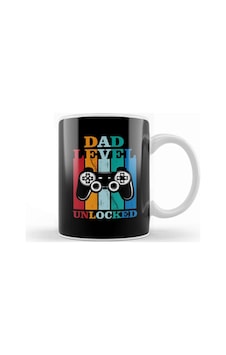 Dad Level Unlocked Gaming New Dad Baby Announcement Fathers Day Daddy To Be Video Game First 07 Kupa Bardak Porselen Karışık Dad Level Unlocked Gaming New Dad Baby Announcement Fathers Day Daddy To Be Video Game First 07 Kupa Bardak Porselen Karışık