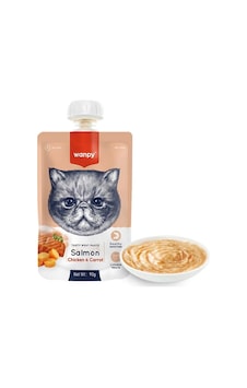 2As Wanpy Taze Somonlu&tavuklu Kedi Et Ezmesi 90 Gr Tekli 12 Gri 2As Wanpy Taze Somonlu&tavuklu Kedi Et Ezmesi 90 Gr Tekli 12 Gri