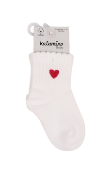 Katamino Felyon Kız Bebek Çorap 46355 Ekru Katamino Felyon Kız Bebek Çorap 46355 Ekru
