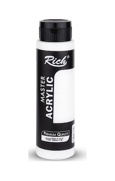 Rich Master Akrilik Boya 500Cc - Beyaz 100 Rich Master Akrilik Boya 500Cc - Beyaz 100