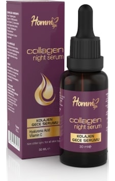 Homm Life Kolajen Gece Serumu 30 ML Homm Life Kolajen Gece Serumu 30 ML
