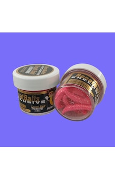 Renat Trout Bait Peynir Kokulu Silikon Kurtçuk Alabalık Yemi 15 Pcs - Pembe Simli-9563 Renat Trout Bait Peynir Kokulu Silikon Kurtçuk Alabalık Yemi 15 Pcs - Pembe Simli-9563
