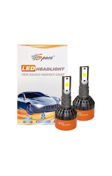 Led Far Ampulü Beyaz 48W 12V 8000Lm H27 Laam96