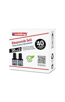 Eddıng Tahta Kalemi Mürekkebi Siyah 2 Li Bt-30 Eddıng Tahta Kalemi Mürekkebi Siyah 2 Li Bt-30