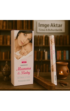 Darshan İncense Mamma&baby 20'li Çubuk Tütsü Çok Renkli Darshan İncense Mamma&baby 20'li Çubuk Tütsü Çok Renkli