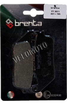 Brenta 431-195 Honda Cbr 250 R Uyumlu Ön Fren Balatası Brenta 431-195 Honda Cbr 250 R Uyumlu Ön Fren Balatası