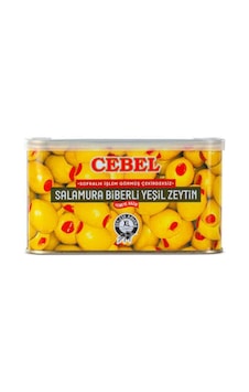 Cebel Sarı Yeşil Zeytin Biberli 600 Gr Cebel Sarı Yeşil Zeytin Biberli 600 Gr