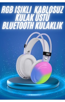Rgb - 945 - Işıklı Yüksek Ses Kaliteli Kablosuz Kulak Üstü - Csmo-tex - Bluetooth Kulaklık Rgb - 945 - Işıklı Yüksek Ses Kaliteli Kablosuz Kulak Üstü - Csmo-tex - Bluetooth Kulaklık