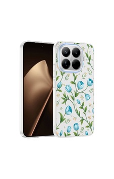 Xiaomi 15t Pro Kılıf Kamera Korumalı Desenli Zore Klip Kapak Xiaomi 15t Pro Zore - Mavi Lale Xiaomi 15t Pro Kılıf Kamera Korumalı Desenli Zore Klip Kapak Xiaomi 15t Pro Zore - Mavi Lale