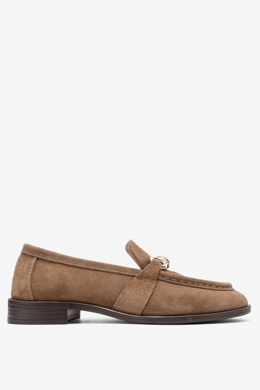 Dericlub Kadın Tokalı Loafer Gerçek Süet Deri Rg 7502 Yağ Yeşili Dericlub Kadın Tokalı Loafer Gerçek Süet Deri Rg 7502 Yağ Yeşili