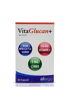 Allergo Vitaglucan 30 Kapsül Allergo Vitaglucan 30 Kapsül