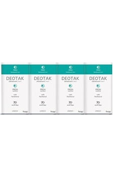 Deotak Fresh Unisex Krem Deodorant 4 x 35 ML Deotak Fresh Unisex Krem Deodorant 4 x 35 ML