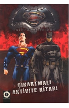 Batman ve Süperman Çıkartmalı Aktivite Kitabı- Artemis Çocuk Batman ve Süperman Çıkartmalı Aktivite Kitabı- Artemis Çocuk