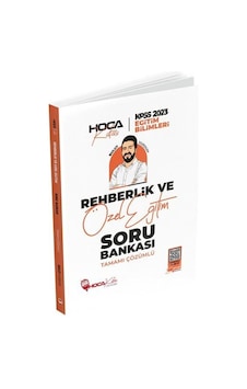 2022 KPSS Eğitim Bilimleri Rehberlik ve Özel Eğitim Tamamı Çözümlü Soru Bankası - Bulut Vurdum - Hoca Kafası Yayınları 2022 KPSS Eğitim Bilimleri Rehberlik ve Özel Eğitim Tamamı Çözümlü Soru Bankası - Bulut Vurdum - Hoca Kafası Yayınları