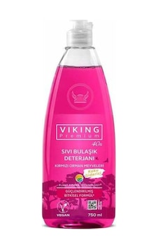 Viking Kırmızı Orman Meyveleri Kokulu Sıvı Bulaşık Deterjanı 750 ML