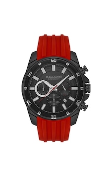 Mascionni M.1.2181s.4 Fonksiyonlar Aktif Chronograph Kırmızı Erkek Kol Saati Siyah