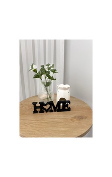 Home Dekoratif Yazı, Ev Süsü, Masa Üstü Dekor, Dekoratif Ev Aksesuarı 22x6 Cm Siyah - 832790157 Home Dekoratif Yazı, Ev Süsü, Masa Üstü Dekor, Dekoratif Ev Aksesuarı 22x6 Cm Siyah - 832790157