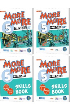 5 More&More Prep Class 4 Lü Set Course+Actıvıty+Skılls Readıng&W