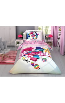 Taç Lisanslı Trolls Color Party Tek Kişilik Nevresim Takımı (553831952) Taç Lisanslı Trolls Color Party Tek Kişilik Nevresim Takımı (553831952)