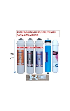 İhlas Aura Cebilon Unique (dijital) Su Arıtma Cihazı Filtresi, Uyumlu/Muadil 5 Li Filtre İhlas Aura Cebilon Unique (dijital) Su Arıtma Cihazı Filtresi, Uyumlu/Muadil 5 Li Filtre