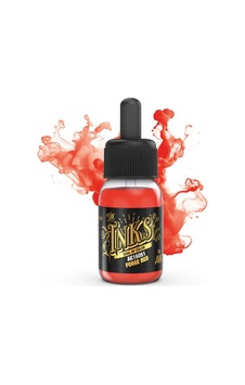 Ak Interactive 16051, 30 Ml. Dövme Kırmızısı Akrilik Mürekkep