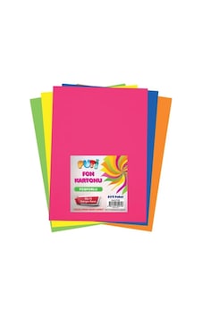 Fosforlu Fon Kartonu 50x70 Karışık Renk Rulo Şeklinde Tekli 4 Adet Fosforlu Fon Kartonu 50x70 Karışık Renk Rulo Şeklinde Tekli 4 Adet