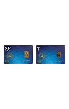 Ahlatcı Kuyumculuk 24 Ayar Külçe Altın 2.5 + 1 G Ahlatcı Kuyumculuk 24 Ayar Külçe Altın 2.5 + 1 G