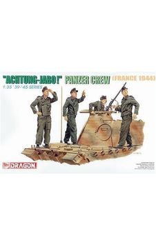 1/35 Achtung-jabo Tank Mürettebatı Fransa 1944 Asker Figür Maketi, Dragon 6191 1/35 Achtung-jabo Tank Mürettebatı Fransa 1944 Asker Figür Maketi, Dragon 6191