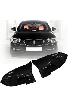 Bmw 1 Serisi F20 2012 – 2015 Batman Ayna Kapağı (parlak Siyah)